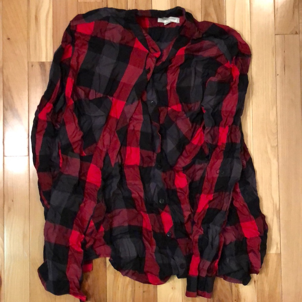 rayon flannel like shirt